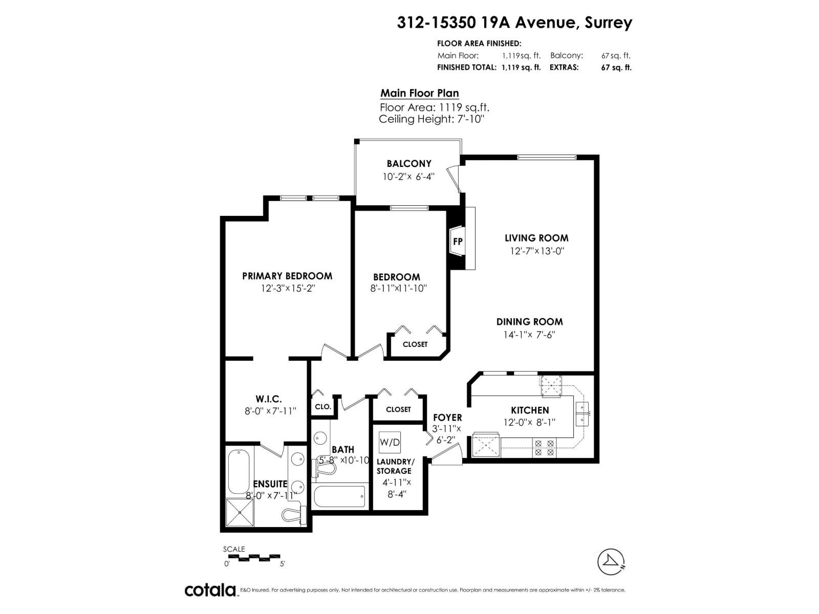 312 15350 19a Avenue, Surrey, British Columbia  V4A 9W1 - Photo 9 - R3139523