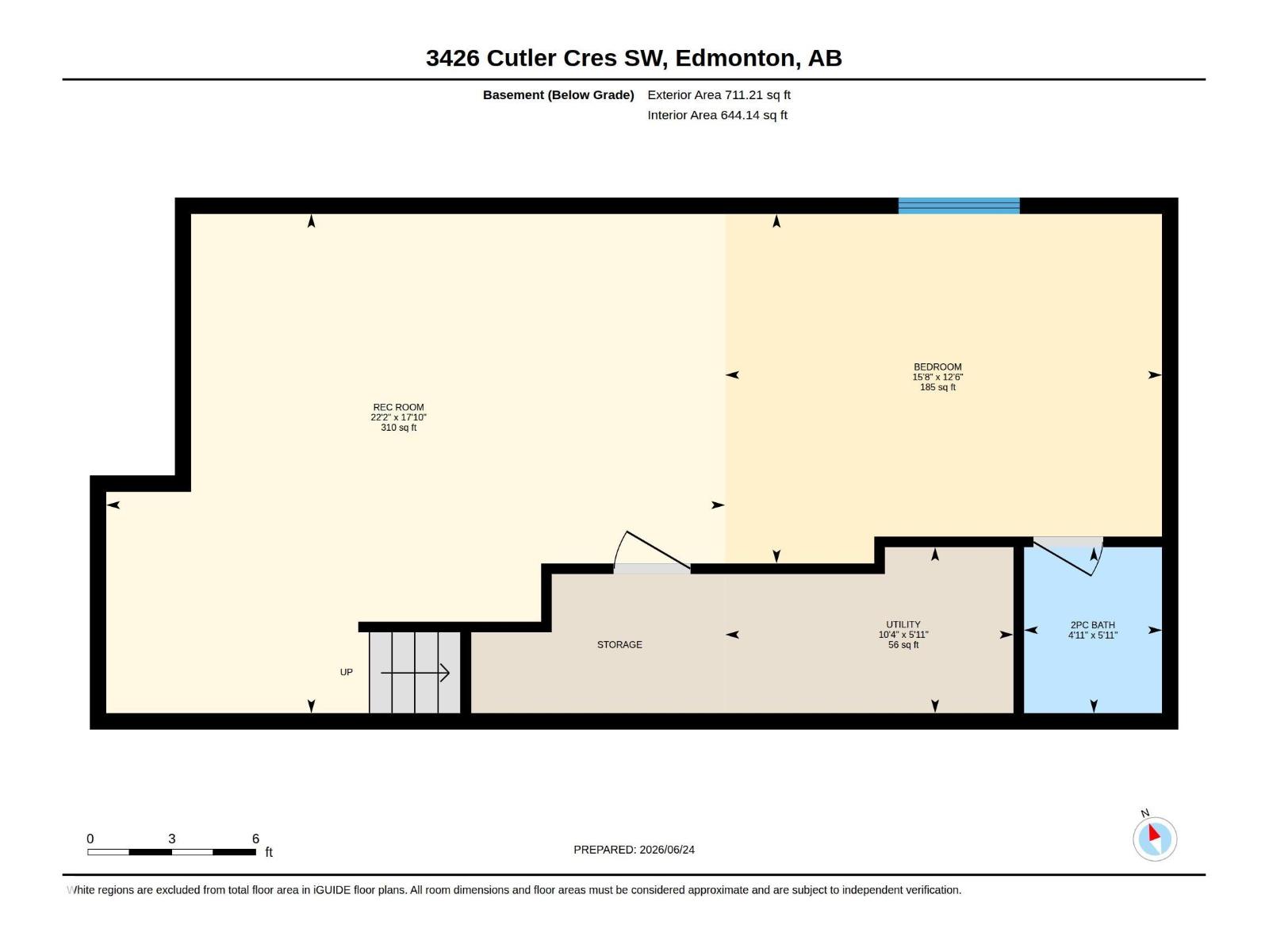 3426 Cutler Cr SW, Edmonton, Alberta  T6W 2B3 - Photo 49 - E4495695