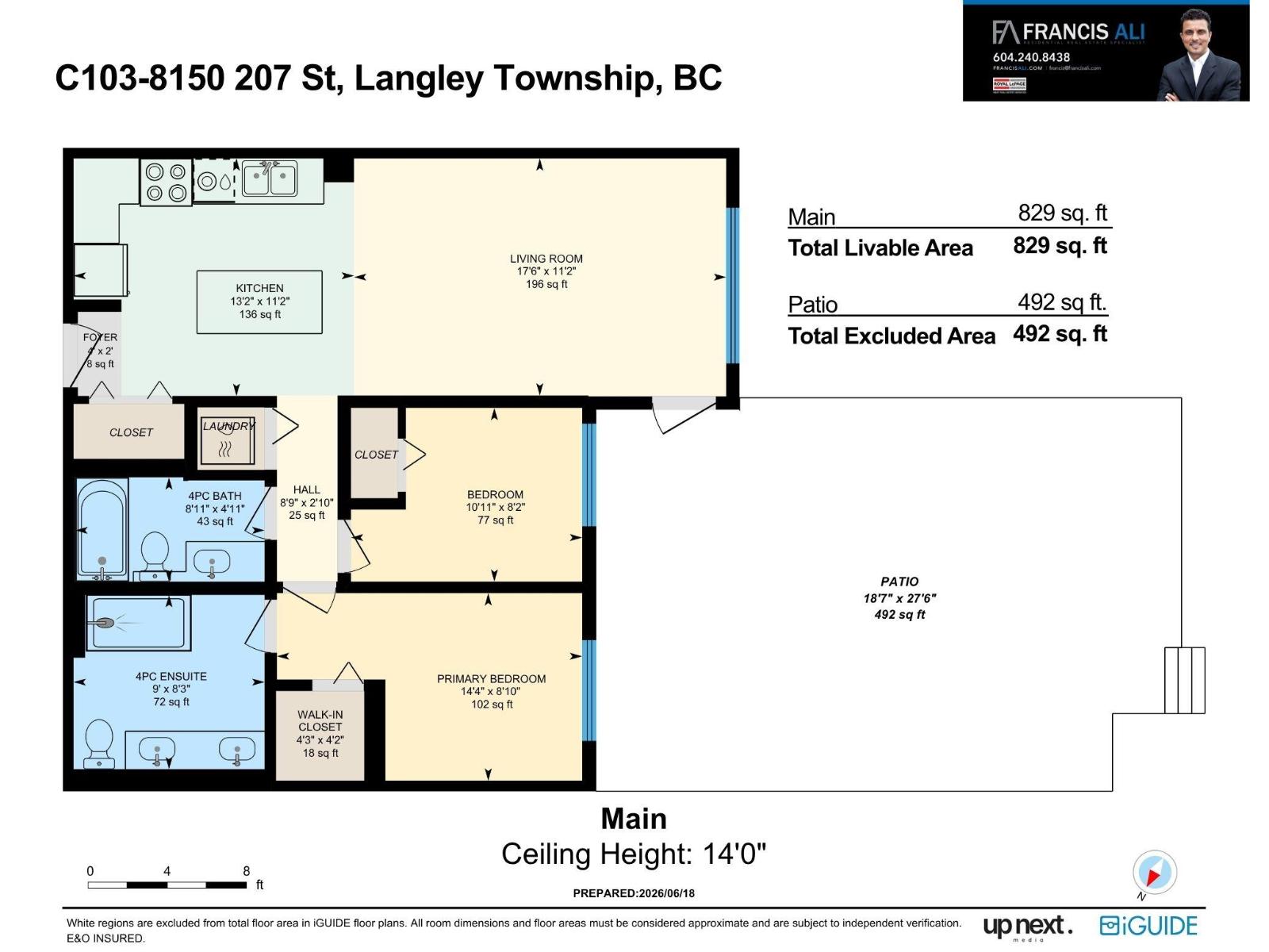 C103 8150 207 Street, Langley, British Columbia  V2Y 4J3 - Photo 12 - R3138704