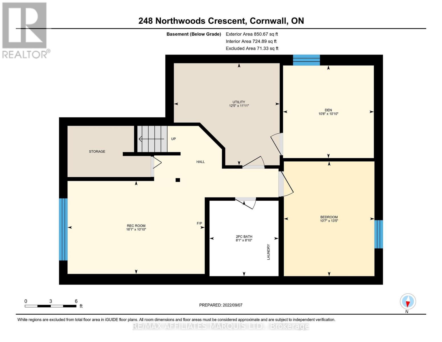 248 Northwoods Crescent, Cornwall, Ontario  K6H 7K3 - Photo 47 - X13491894