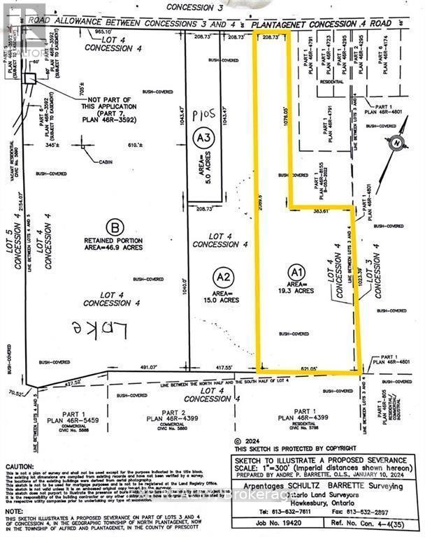 00 A1 Concession Road 4 Road, Alfred And Plantagenet, Ontario  K0B 1L0 - Photo 3 - X13492466