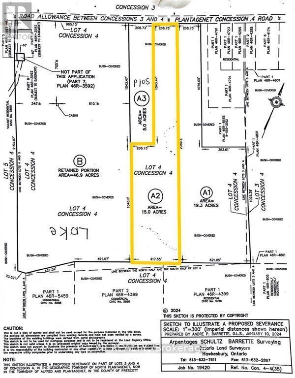 00 A2 Concession Road 4 Road, Alfred And Plantagenet, Ontario  K0B 1L0 - Photo 3 - X13492474