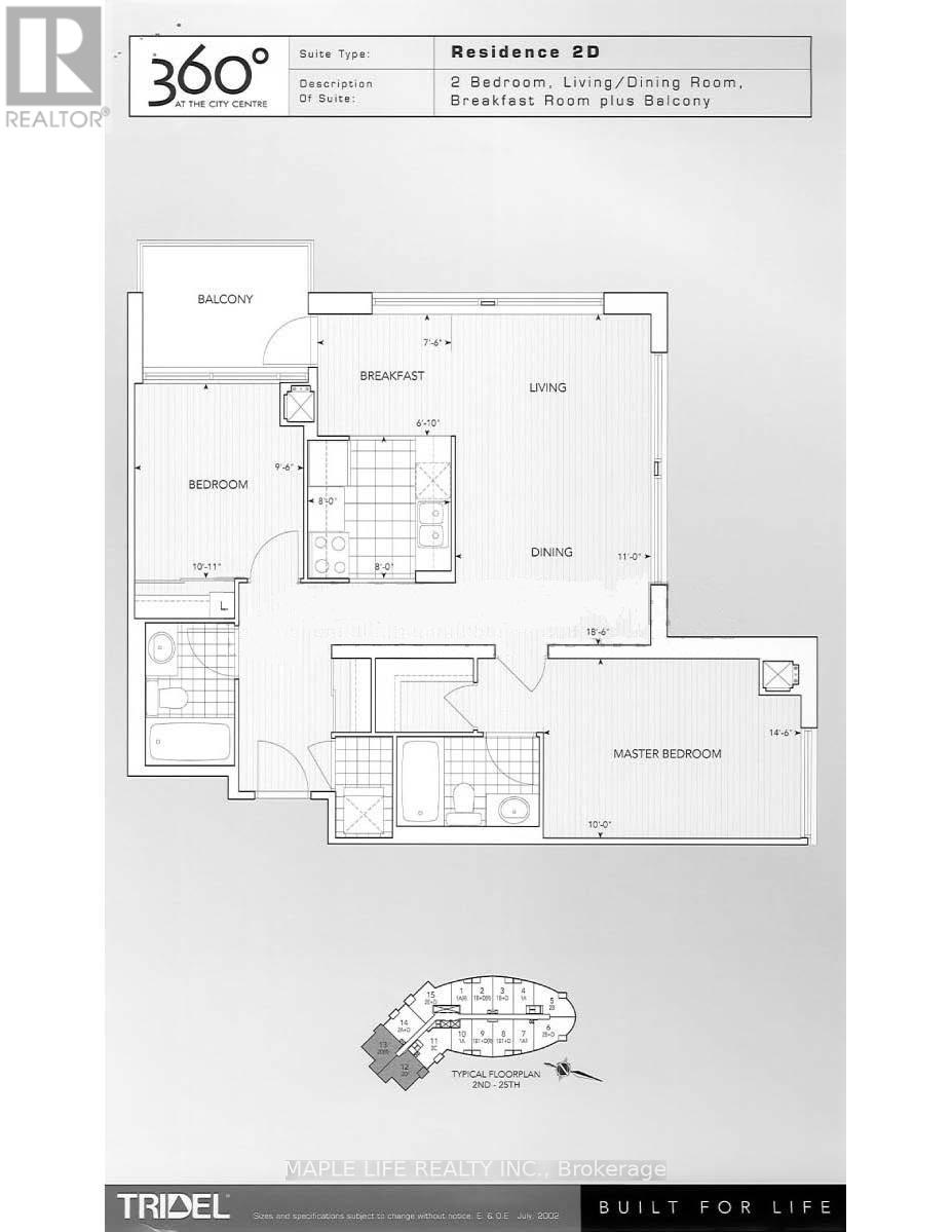 2412 - 83 Borough Drive, Toronto, Ontario  M1P 5E4 - Photo 2 - E13493270