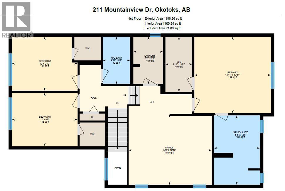 211 Mountainview Drive, Okotoks, Alberta  T1S 0L6 - Photo 41 - A2300345