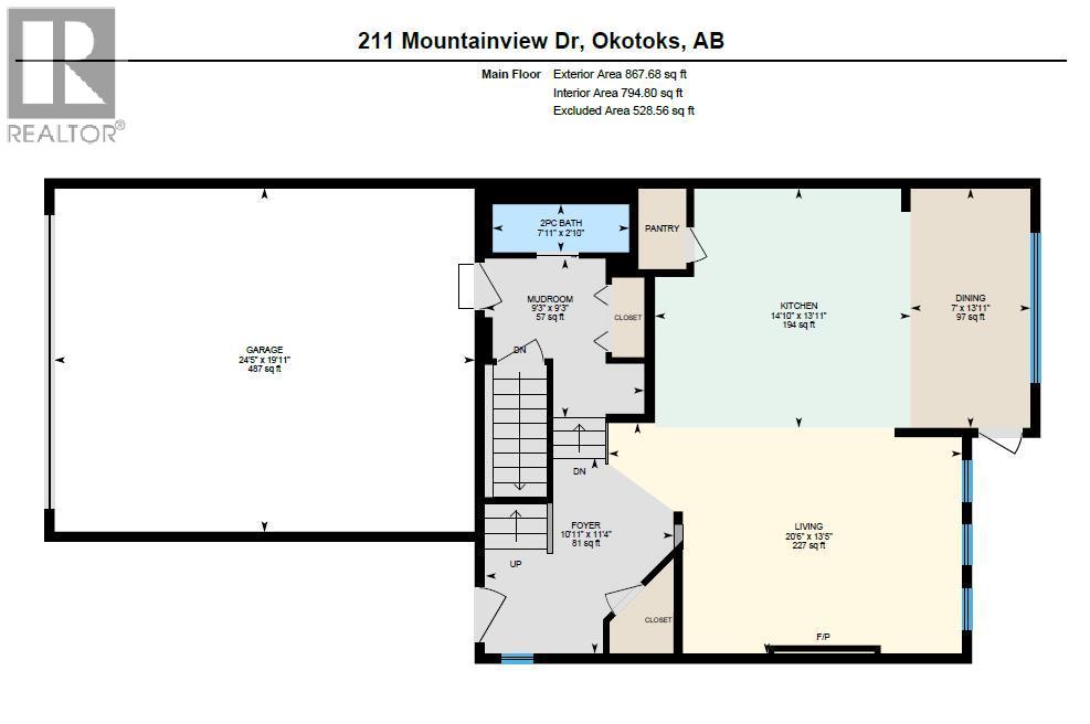 211 Mountainview Drive, Okotoks, Alberta  T1S 0L6 - Photo 40 - A2300345