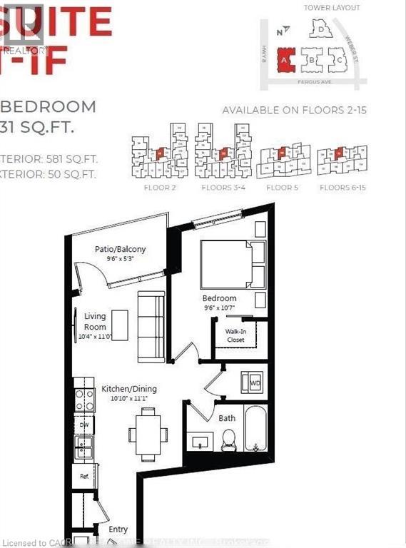 1333 Weber Street Unit# 1010, Kitchener, Ontario  N2A 1C2 - Photo 14 - 40843578