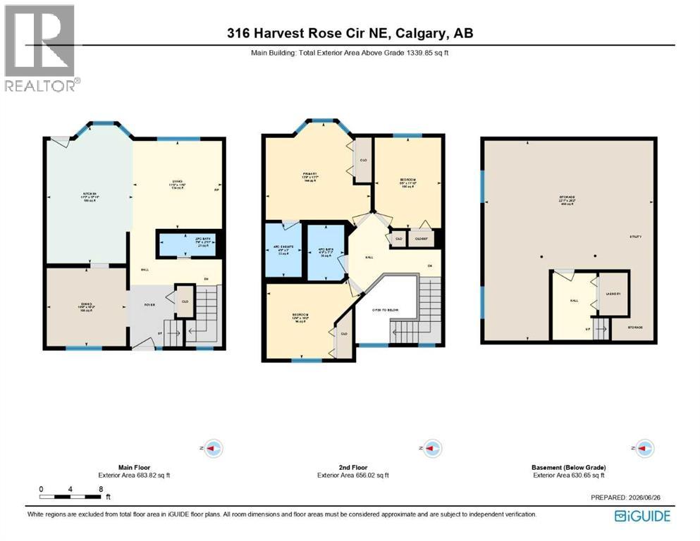 316 Harvest Rose Circle NE, Calgary, Alberta  T3K 4P5 - Photo 41 - A2324052