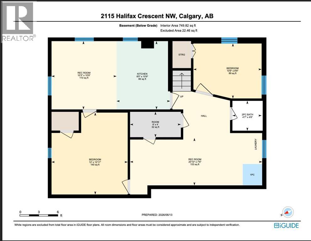 2115 Halifax Crescent NW, Calgary, Alberta  T2M 4C8 - Photo 35 - A2319603