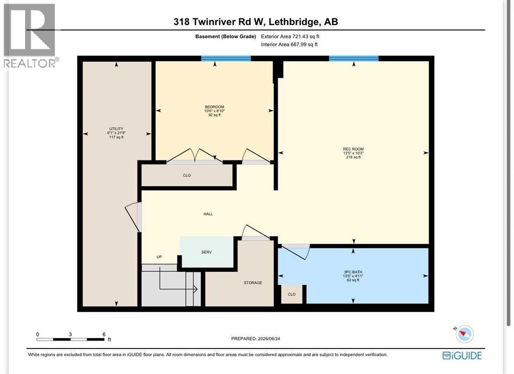 318 Twinriver Road W, Lethbridge, Alberta  T1J 5B9 - Photo 44 - A2322659