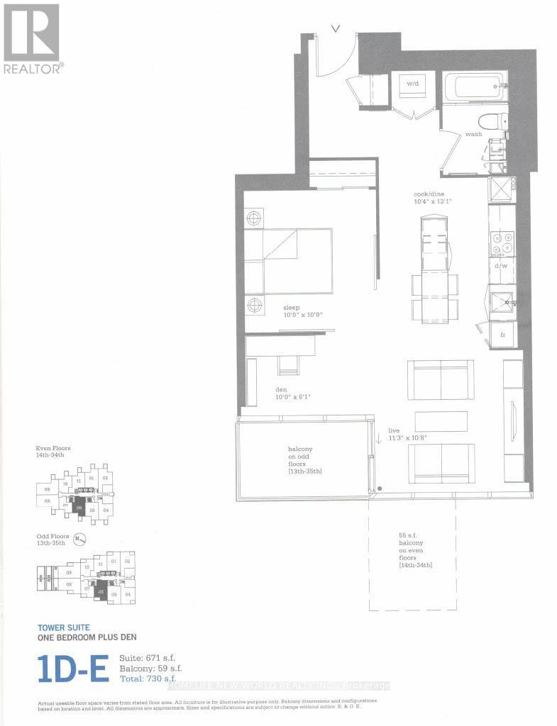 1206 - 16 Bonnycastle Street, Toronto, Ontario  M5A 0C9 - Photo 3 - C13488112