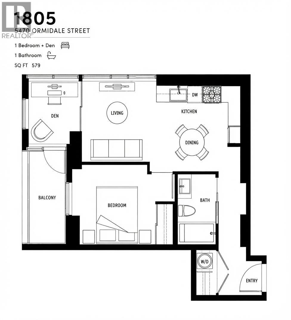1805 5470 Ormidale Street, Vancouver, British Columbia  V5R 0G6 - Photo 15 - R3130307