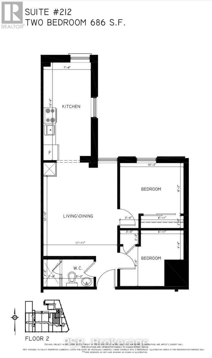 212 - 2870 Dundas Street W, Toronto, Ontario  M6P 1Y8 - Photo 20 - W13500532