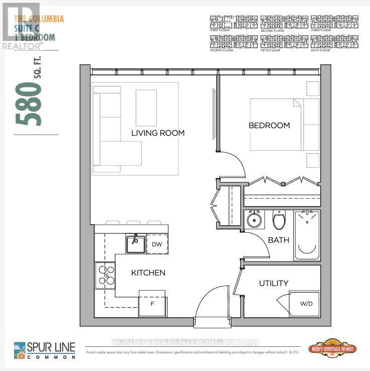 609 - 107 Roger Street, Waterloo, Ontario  N2J 0G3 - Photo 3 - X13501172