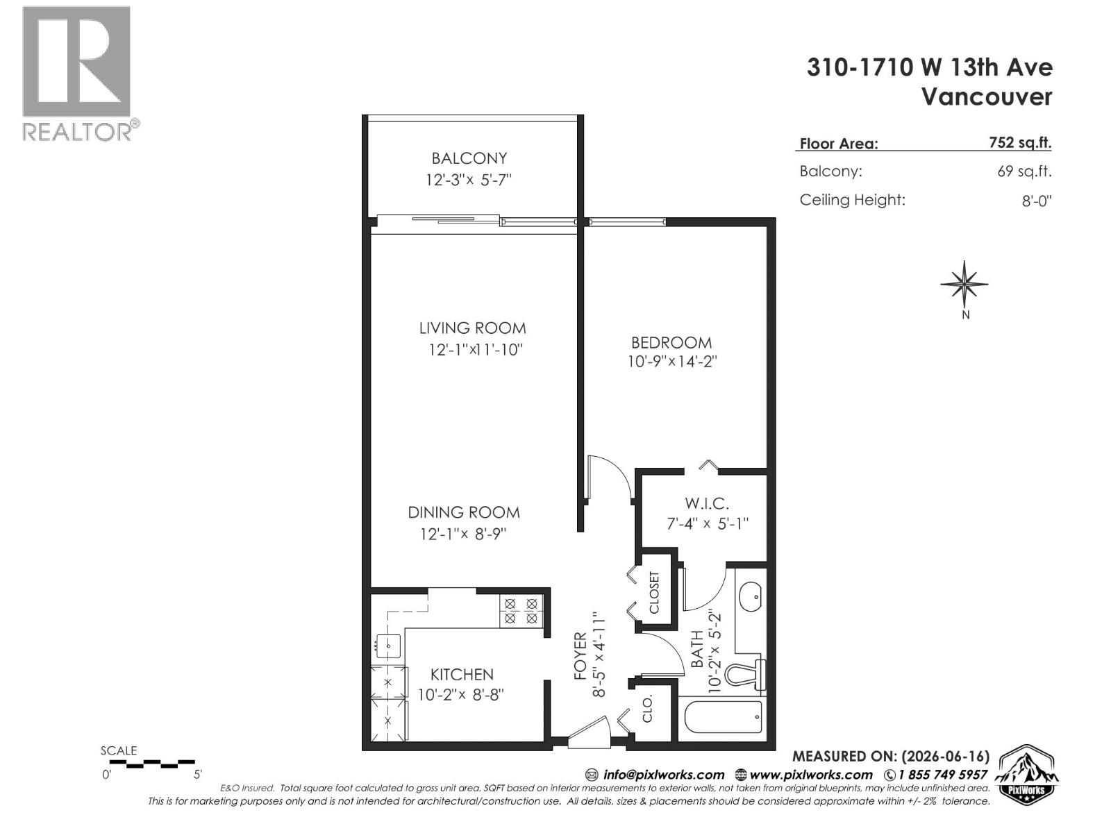 310 1710 W 13th Avenue, Vancouver, British Columbia  V6J 2H1 - Photo 21 - R3140921