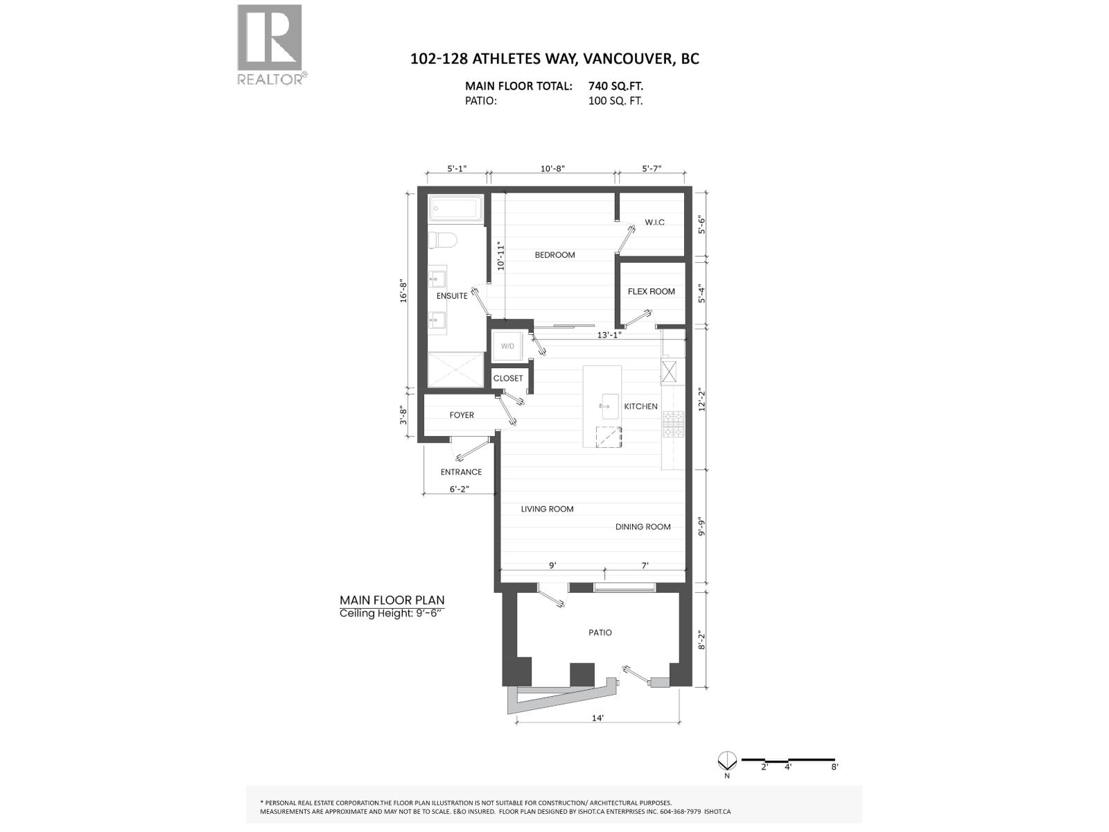 102 128 Athletes Way, Vancouver, British Columbia  V5Y 0B5 - Photo 3 - R3139279
