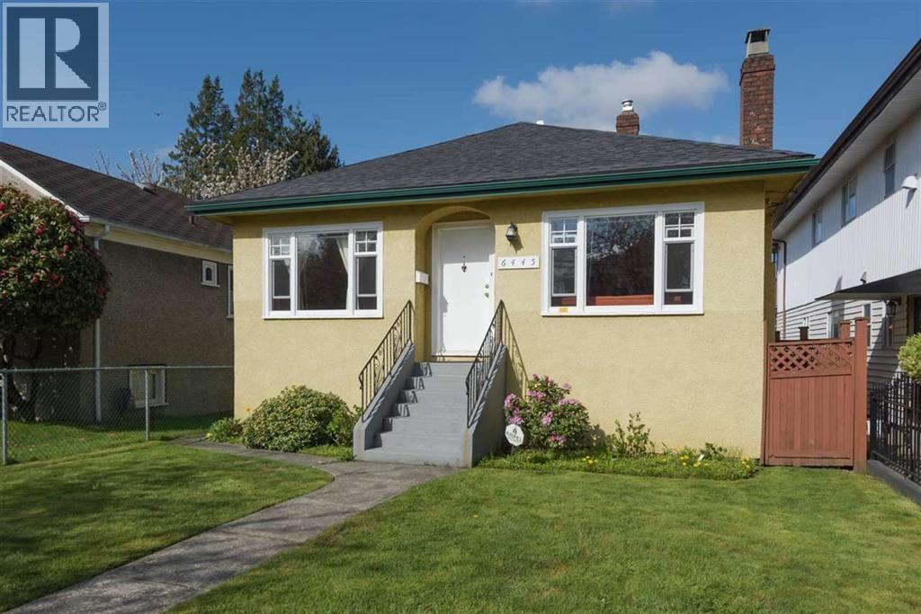6445 ONTARIO STREET, Vancouver, British Columbia