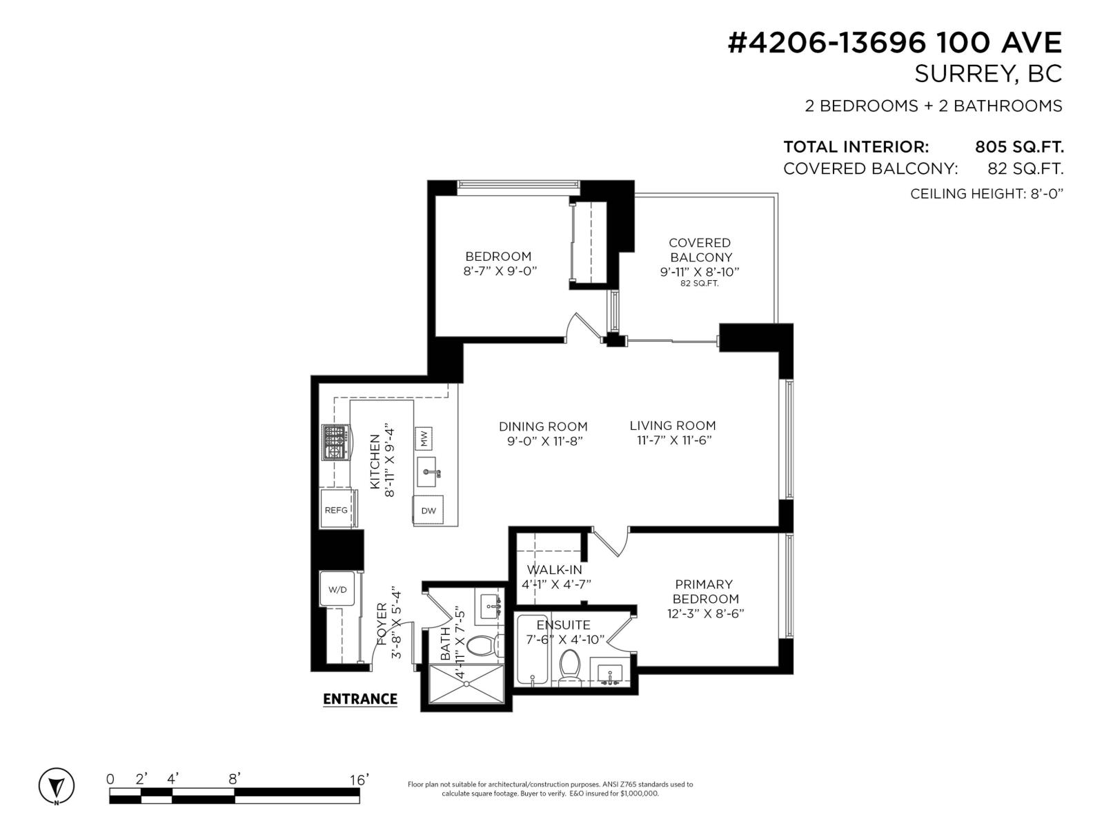 4206 13696 100 Avenue, Surrey, British Columbia  V3T 0L5 - Photo 29 - R3141117
