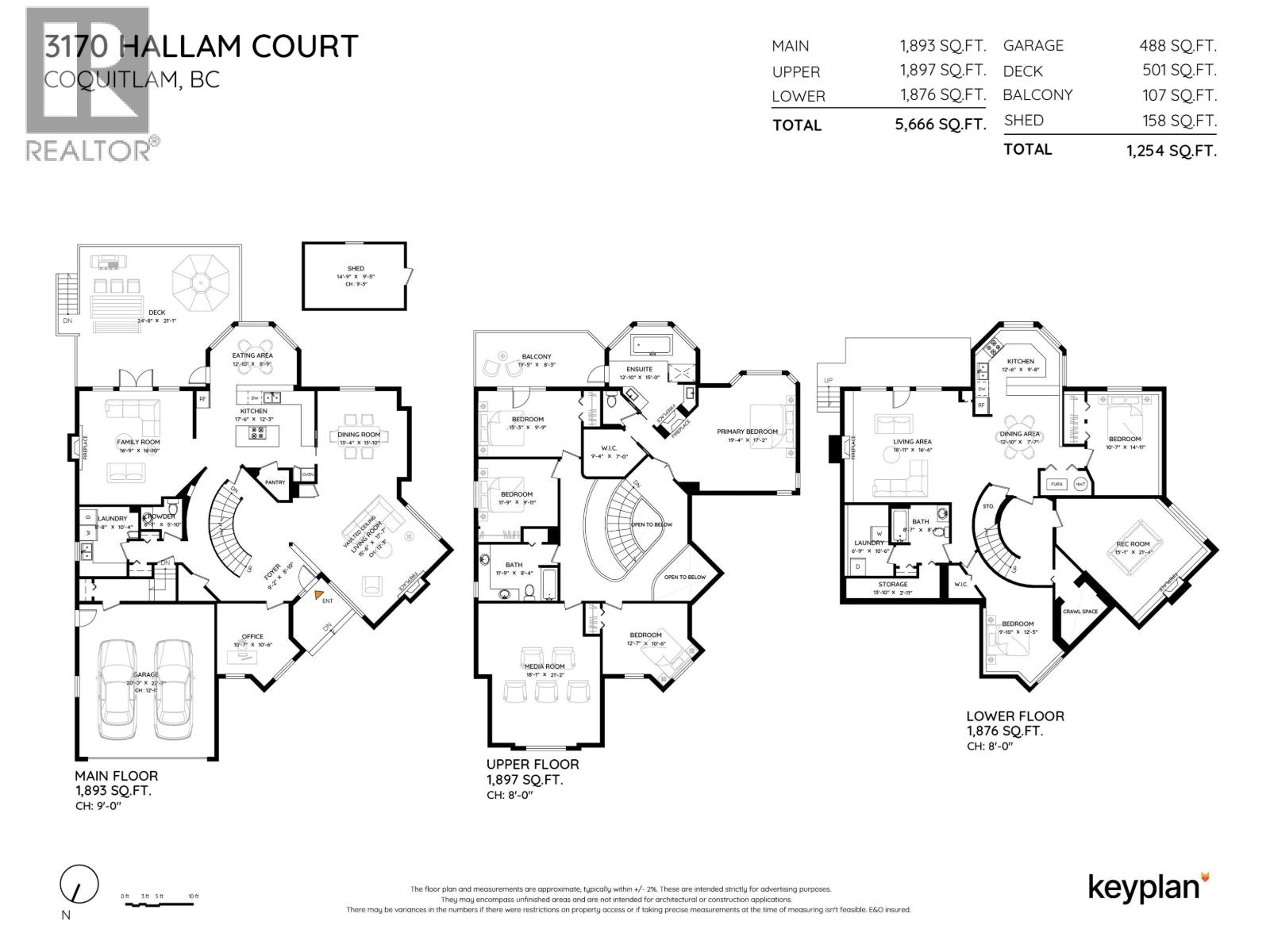 3170 Hallam Court, Coquitlam, British Columbia  V3E 3C3 - Photo 38 - R3141056