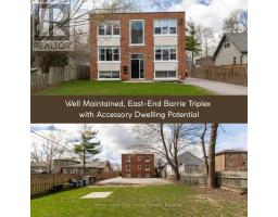 134 NAPIER STREET, Barrie, Ontario