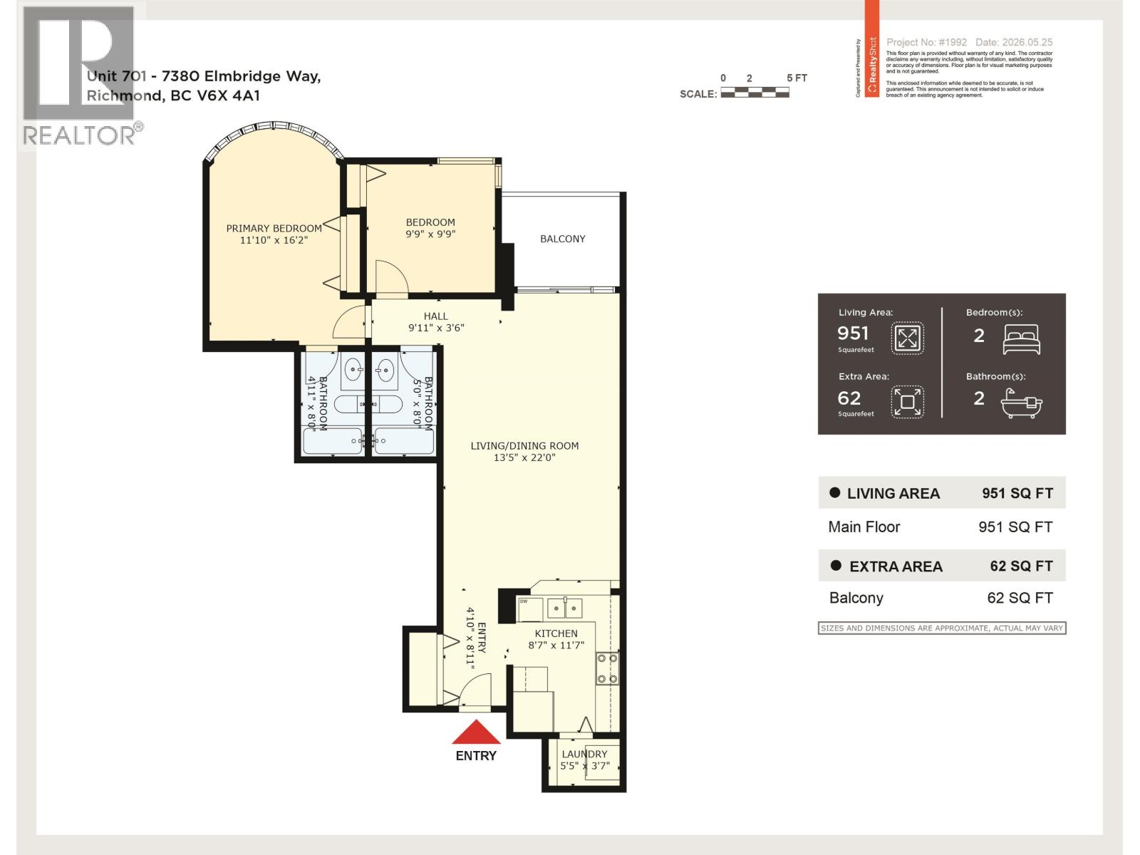 701 7380 Elmbridge Way, Richmond, British Columbia  V6X 4A1 - Photo 22 - R3128811