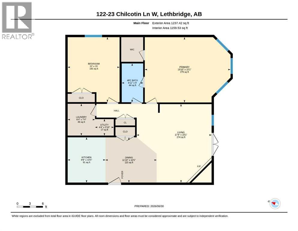 122, 23 Chilcotin Lane W, Lethbridge, Alberta  T1K 7L8 - Photo 37 - A2325485