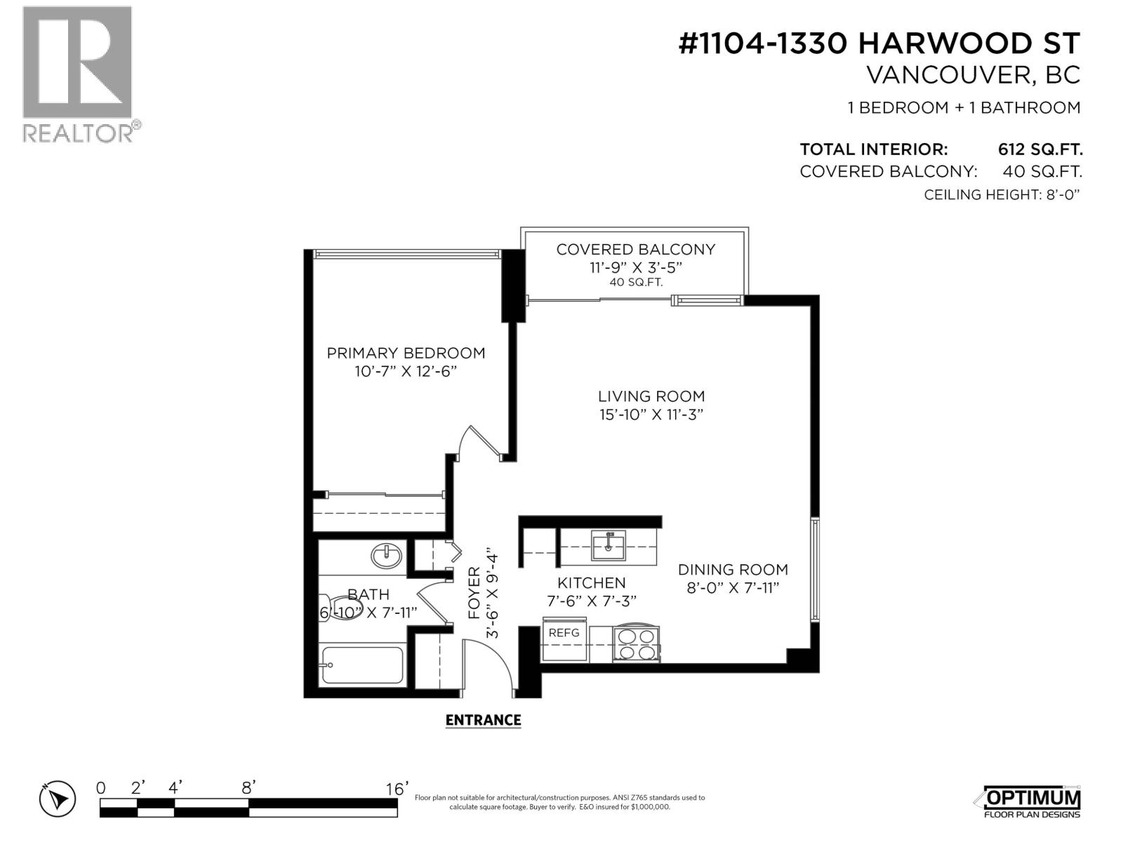 1104 1330 Harwood Street, Vancouver, British Columbia  V6E 1S8 - Photo 33 - R3141234