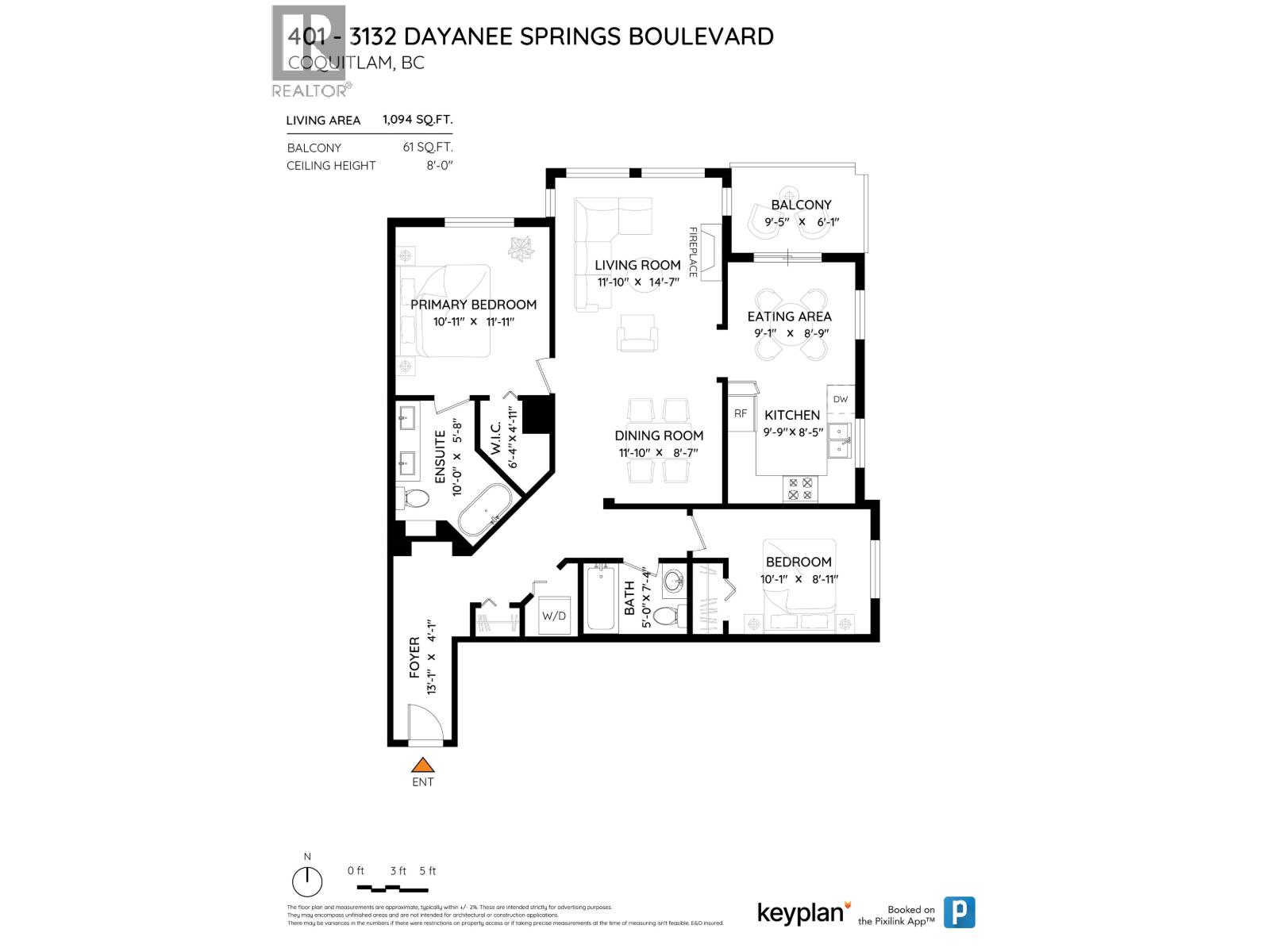 401 3132 Dayanee Springs Boulevard, Coquitlam, British Columbia  V3E 0B5 - Photo 33 - R3141258