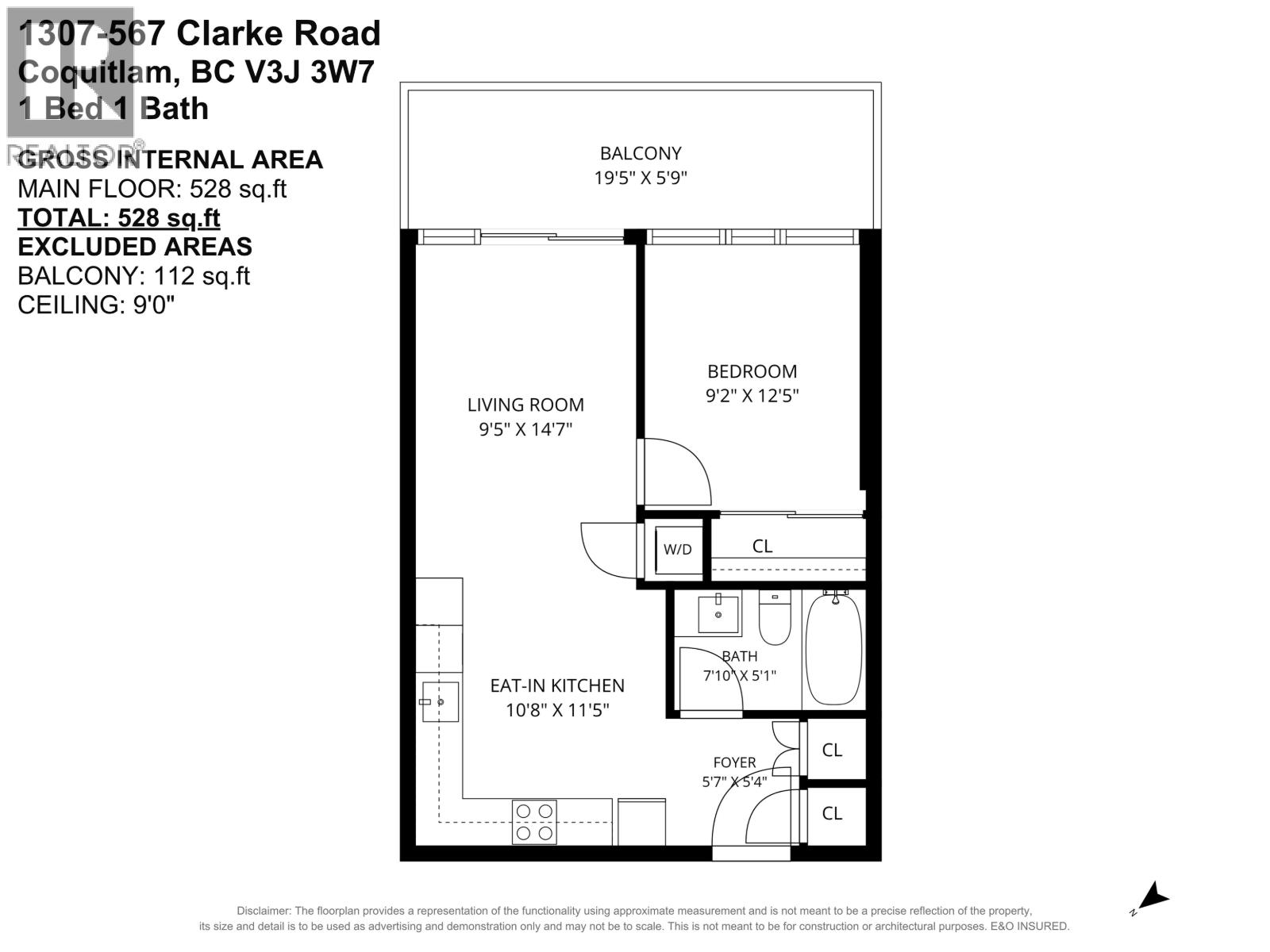 1307 567 Clarke Road, Coquitlam, British Columbia  V3J 0K7 - Photo 34 - R3141309
