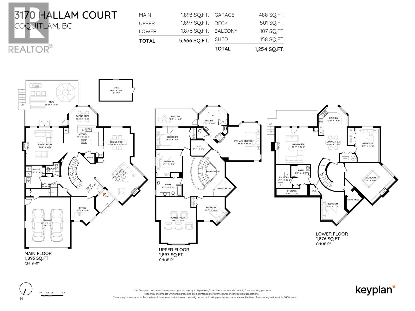3170 Hallam Court, Coquitlam, British Columbia  V3E 3C3 - Photo 38 - R3141056