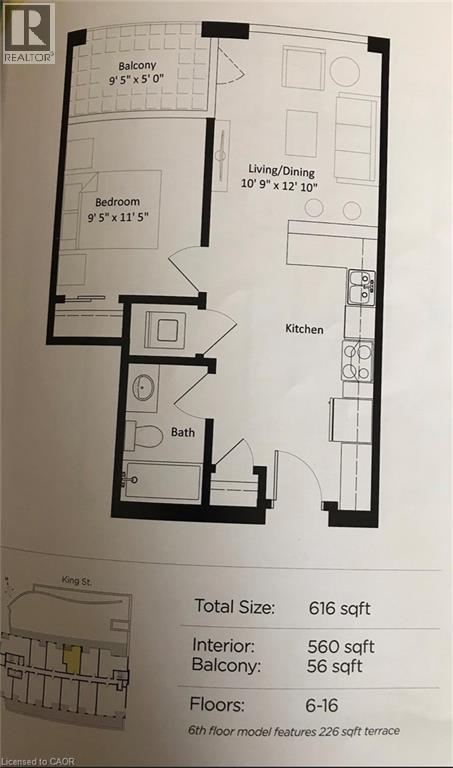 1 Victoria Street Unit# 1508, Kitchener, Ontario  N2G 0B5 - Photo 13 - 40837105