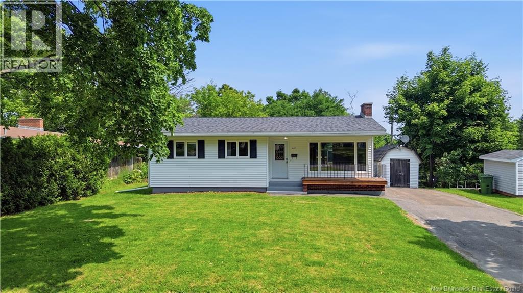 447 Pederson Crescent, Fredericton, New Brunswick
