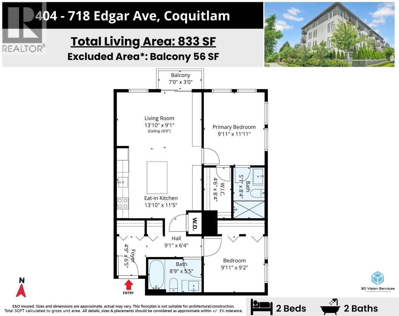 404 718 Edgar Avenue, Coquitlam, British Columbia  V3K 0H2 - Photo 29 - R3141796