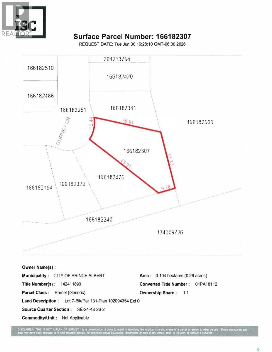 30 Gurney CRESCENT, Prince Albert, Saskatchewan
