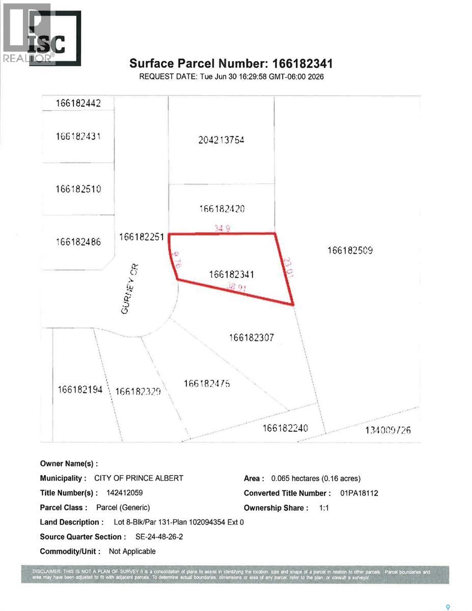 32 Gurney CRESCENT, Prince Albert, Saskatchewan