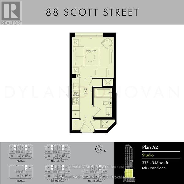 702 - 88 SCOTT STREET, Toronto, Ontario