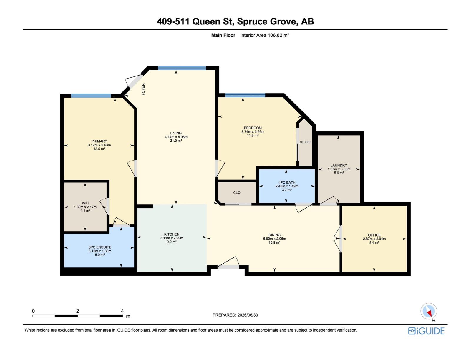 #409 511 Queen St, Spruce Grove, Alberta  T7X 0G4 - Photo 27 - E4496822