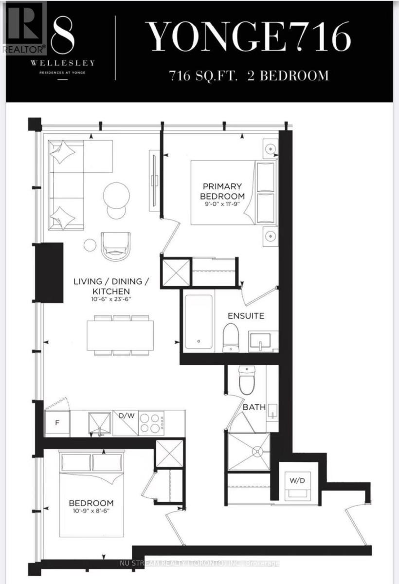 3603 - 8 Wellesley Street W, Toronto, Ontario  M4Y 0J5 - Photo 12 - C13516914