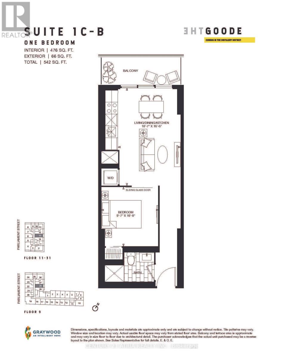 1813 - 35 PARLIAMENT STREET, Toronto (Waterfront Communities)