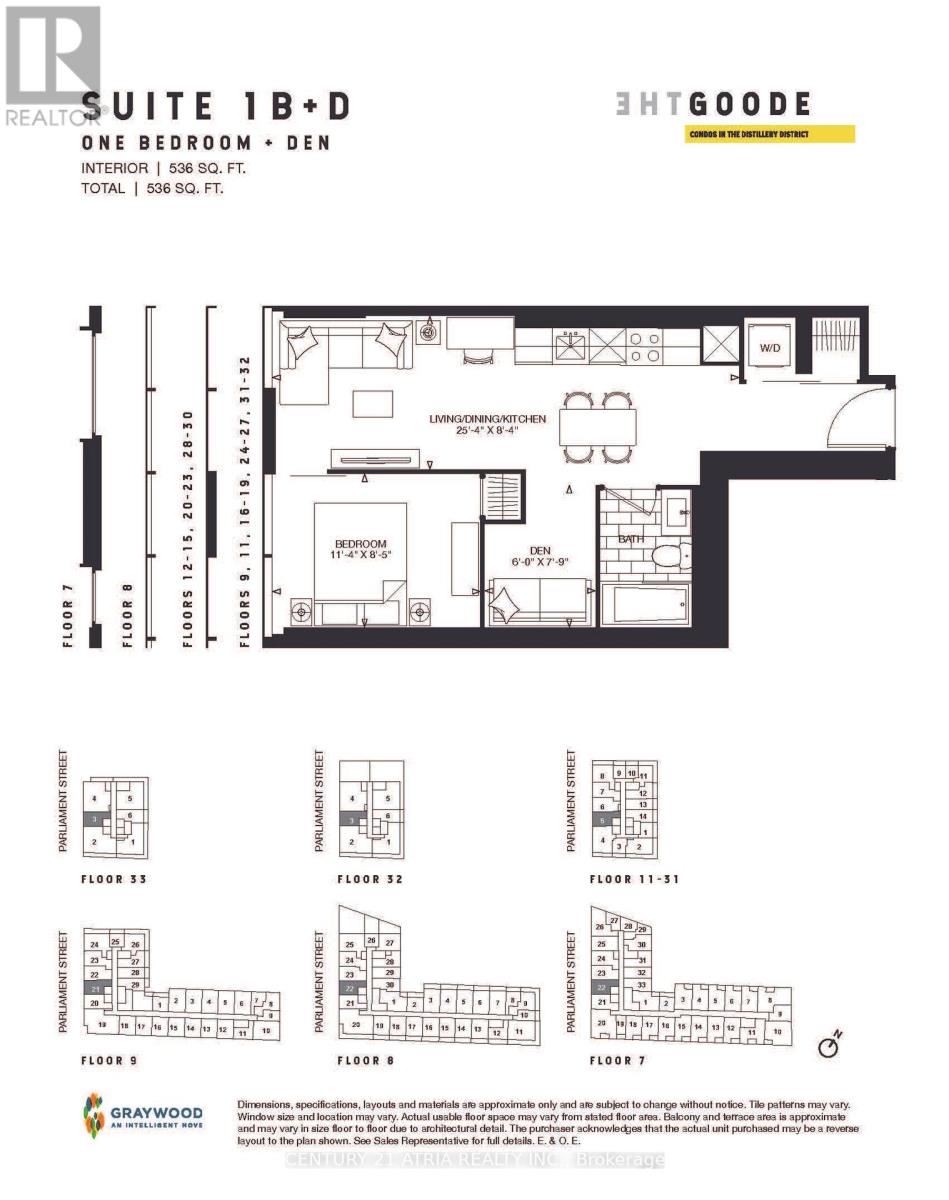 1805 - 35 PARLIAMENT STREET, Toronto, Ontario