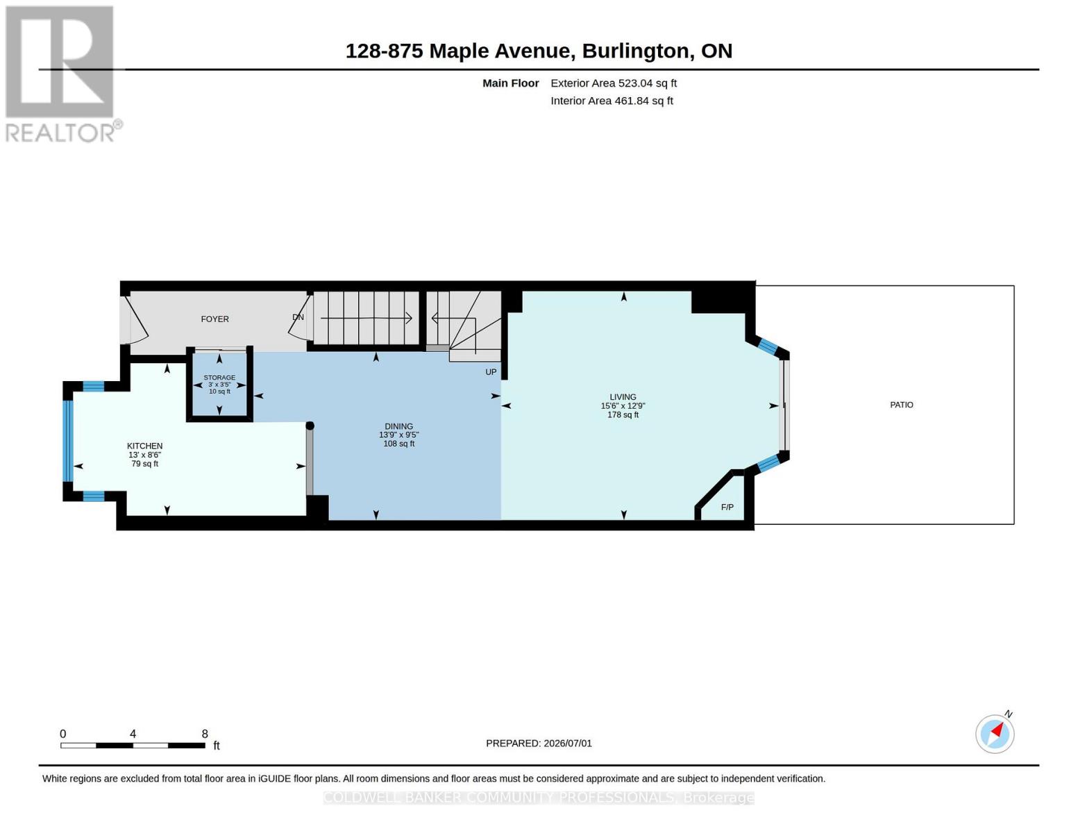 128 - 895 Maple Avenue, Burlington, Ontario  L7S 2H7 - Photo 43 - W13520302