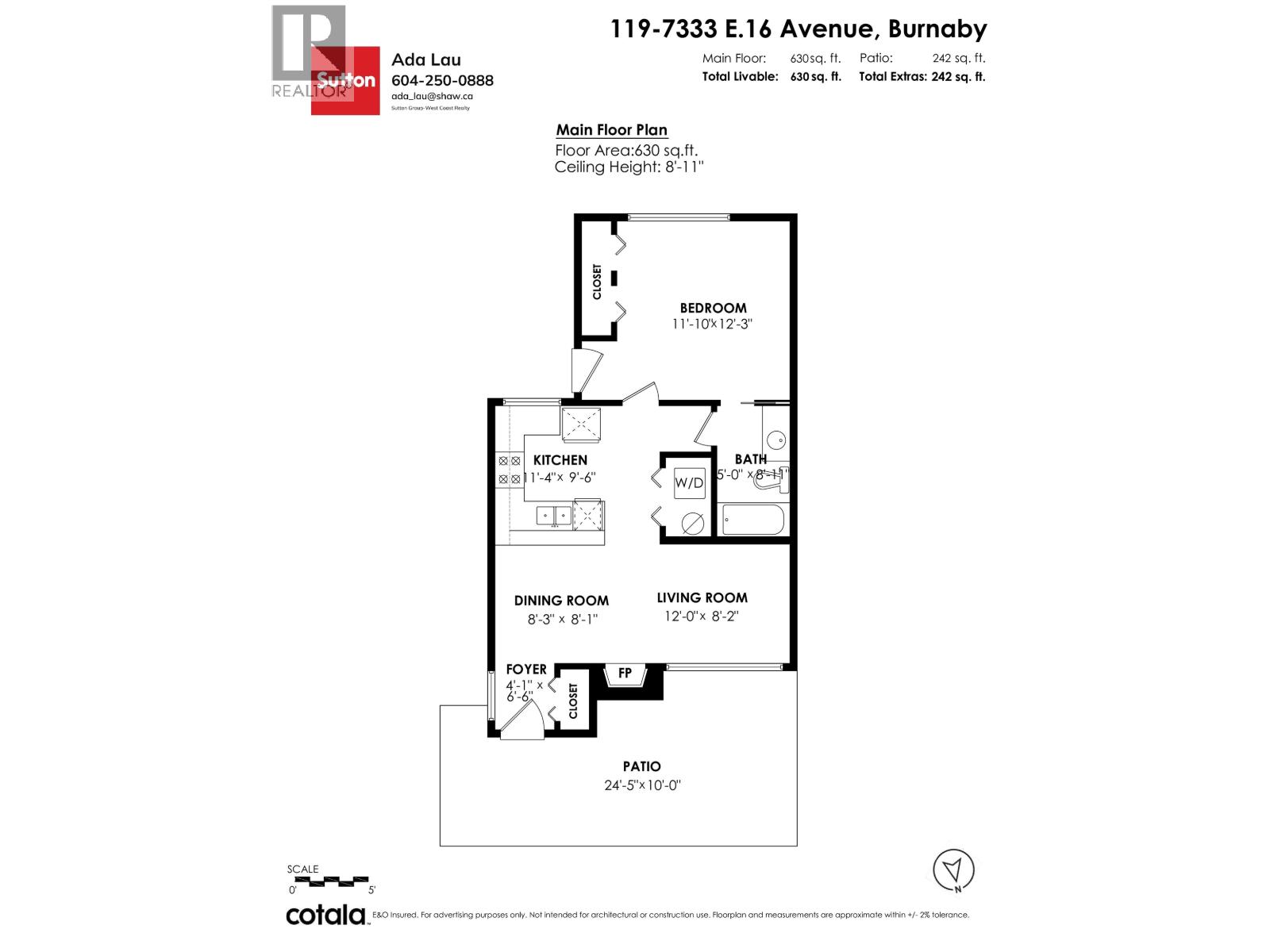 119 7333 16th Avenue, Burnaby, British Columbia  V3N 0A8 - Photo 18 - R3138872