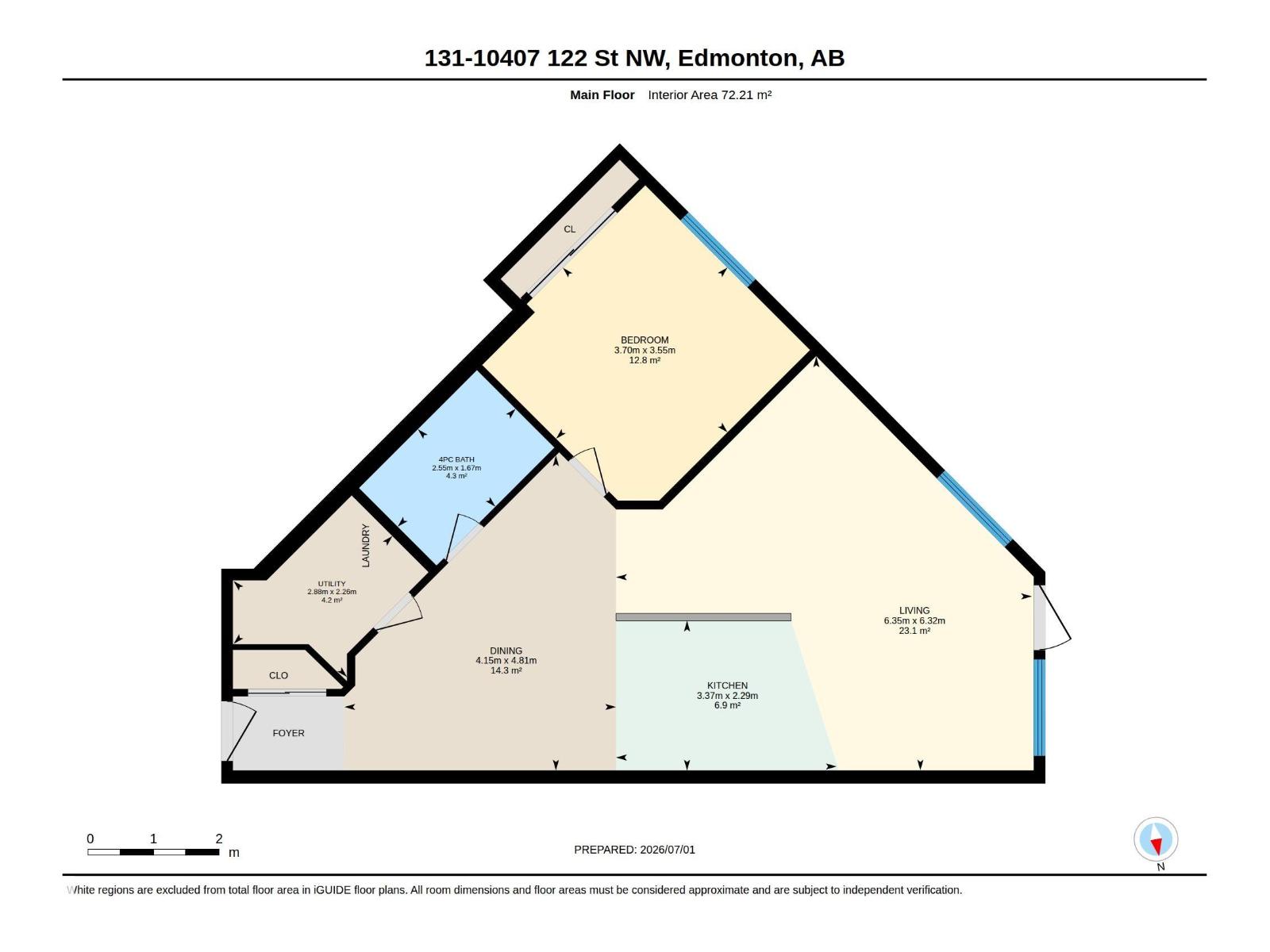 #131 10407 122 St NW, Edmonton, Alberta  T5N 4B8 - Photo 34 - E4497059