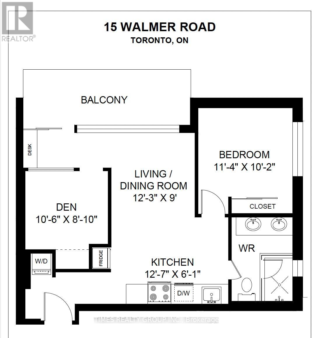 301 - 15 Walmer Road, Toronto, Ontario  M5R 2X1 - Photo 6 - C13522456