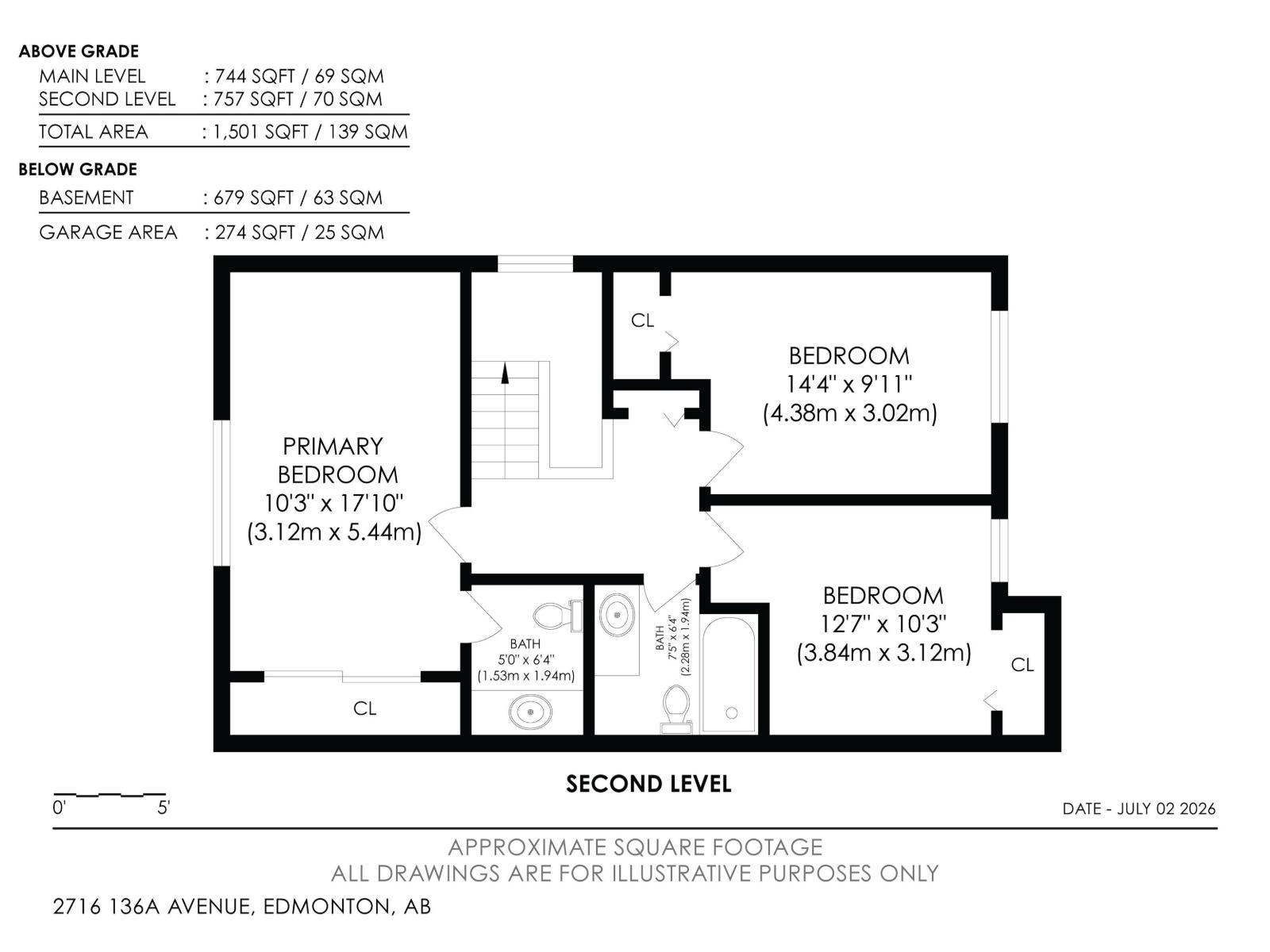 2716 136a Av Nw, Edmonton, Alberta T5A 4B6 - Photo 61 - E4496956