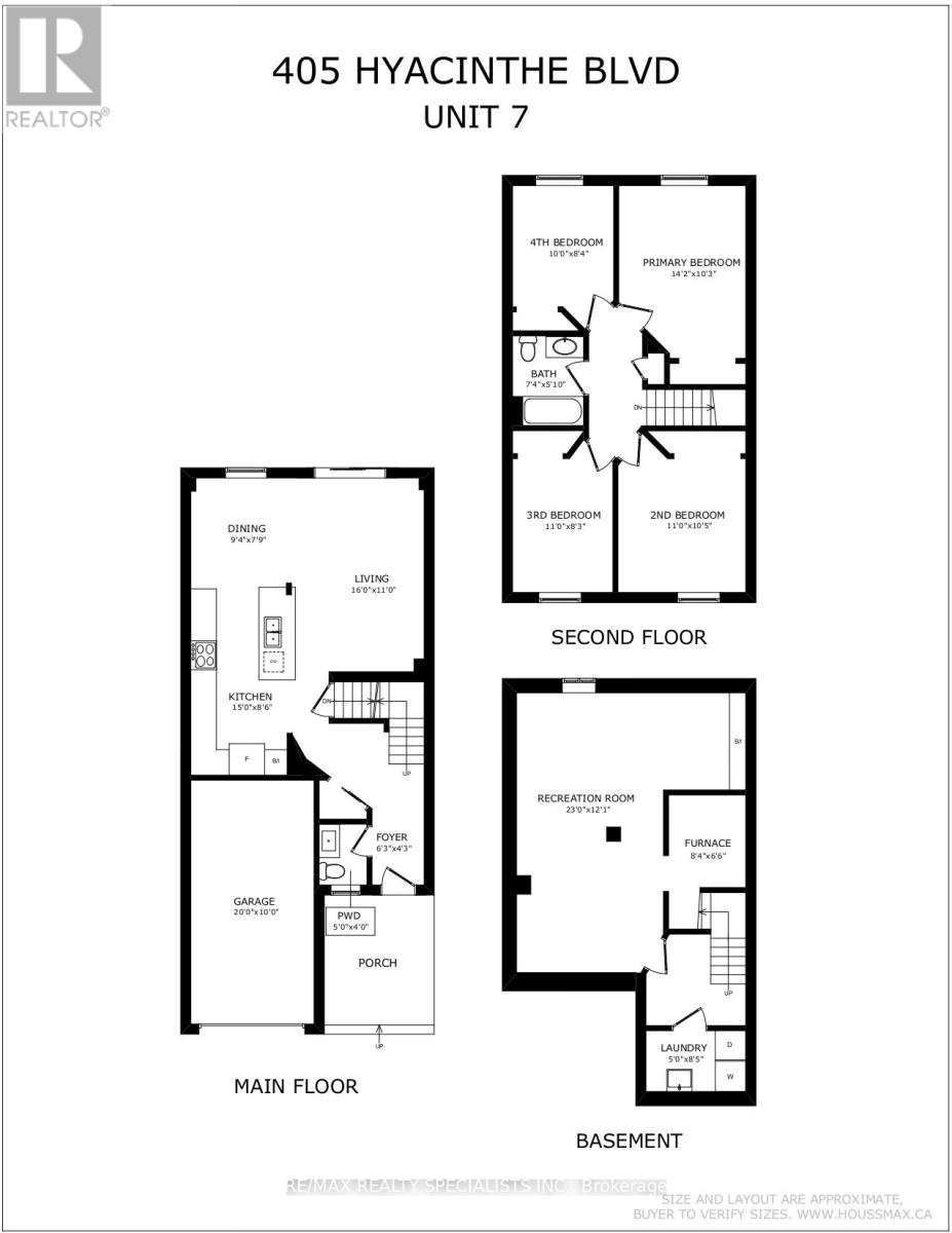 7 - 405 Hyacinthe Boulevard, Mississauga, Ontario  L5A 3N1 - Photo 37 - W13522984