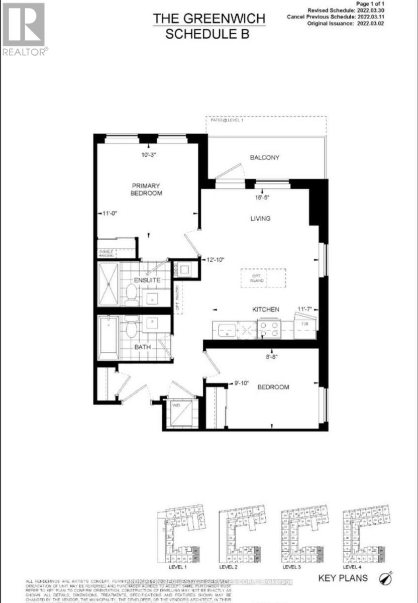 409 - 3240 William Coltson Avenue, Oakville, Ontario  L6H 0X1 - Photo 4 - W13523294