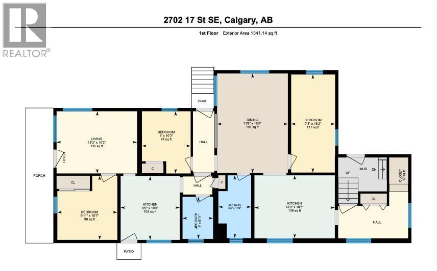 2702 17 Street SE, Calgary, Alberta  T2G 3W1 - Photo 4 - A2326128