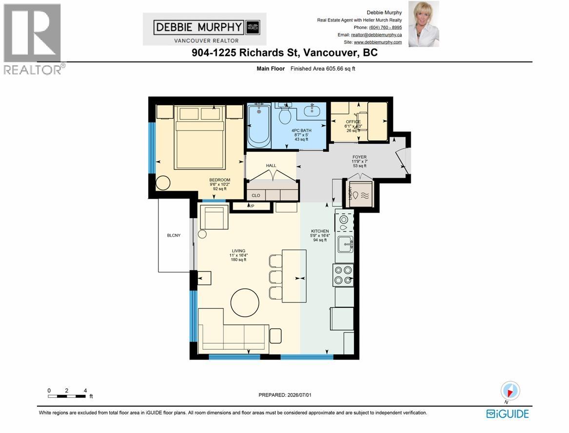 904 1225 Richards Street, Vancouver, British Columbia  V6B 1E6 - Photo 25 - R3142885