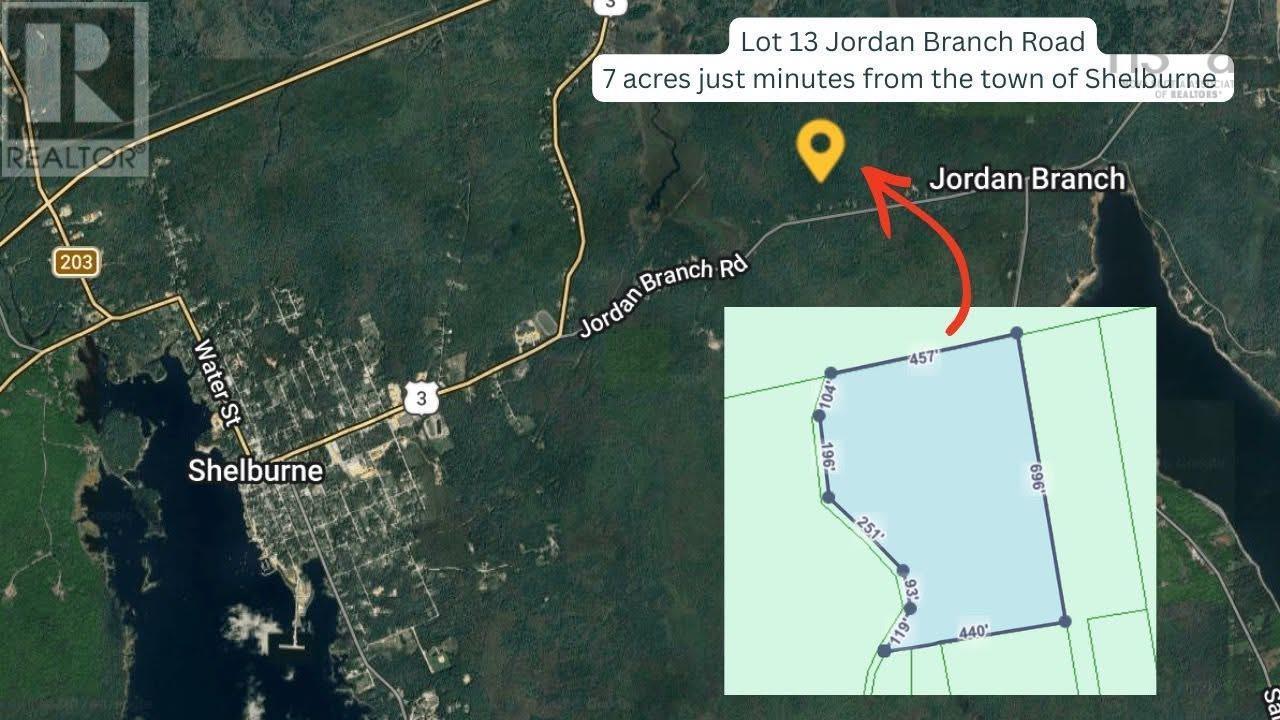 Lot 13 Jordan Branch Road, shelburne, Nova Scotia