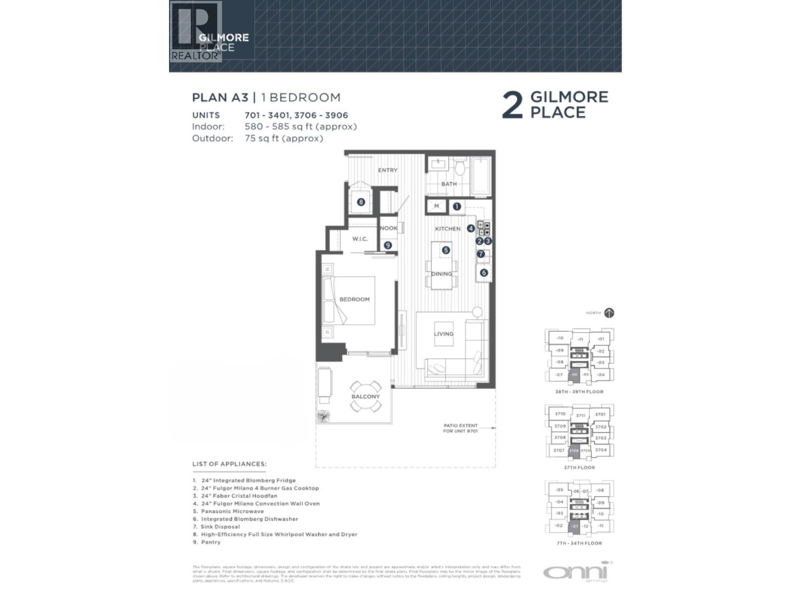 3806 2108 Gilmore Avenue, Burnaby, British Columbia  V5C 0N8 - Photo 2 - R3143028